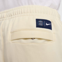 Nike Paris Saint-Germain Club Sweat Pants 2024-2025 Beige Dark Blue