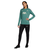 Nike Liverpool Strike Tracksuit 1/4-Zip 2024-2025 Women's Green Black Red