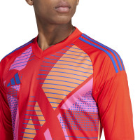 adidas Tiro 24 Competition Keepersshirt Lange Mouwen Rood Blauw Roze Oranje