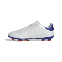 adidas Copa Pure 2 League Gras Football Shoes (FG) Kids White Blue Red