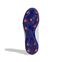 adidas Copa Pure 2 League Gras Football Shoes (FG) Kids White Blue Red