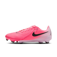 Nike Phantom GX II Academy Grass/Artificial Grass Football Shoes (MG) Hot Pink Light Pink Black