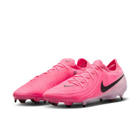 Nike Phantom GX II Pro Gras Football Shoes (FG) Hot Pink Light Pink Black