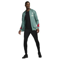 Nike Liverpool Strike Full-Zip Hooded Tracksuit 2024-2025 Green Black Red