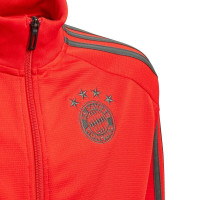 adidas Bayern Munchen Trainingsjack 2018-2019 Kids Red Utility Ivy