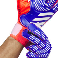 adidas Predator Training Keepershandschoenen Blauw Rood Wit