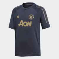 adidas Manchester United Champions League Trainingsshirt 2018-2019 Kids Night Navy