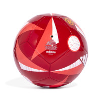 adidas Manchester United Fussballliebe Club Voetbal Maat 5 Rood Wit Geel