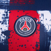 Nike Paris Saint-Germain Pre-Match Trainingsshirt 2024-2025 Donkerblauw Rood