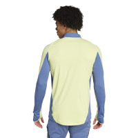 adidas Ajax Trainingspak 1/4-Zip 2024-2025 Geel Blauw