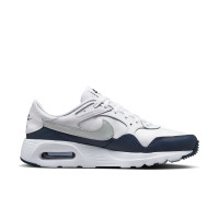 Nike Air Max SC Leather Sneakers White Grey Dark Blue