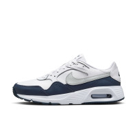 Nike Air Max SC Leather Sneakers White Grey Dark Blue
