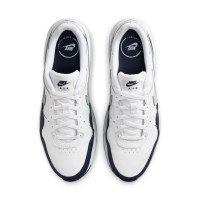 Nike Air Max SC Leather Sneakers White Grey Dark Blue