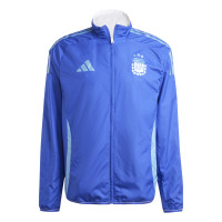 adidas Argentina Anthem Reversible Training Jacket 2024-2026 White Blue Light Blue Gold