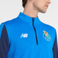 New Balance FC Porto Tracksuit 1/4-Zip 2024-2025 Blue Dark Blue White
