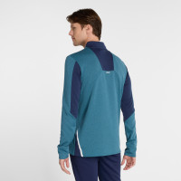 New Balance FC Porto Tracksuit 1/4-Zip 2024-2025 Blue Grey Dark Blue White
