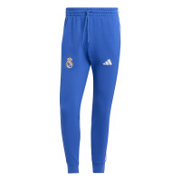 adidas Real Madrid DNA Sweat Pants 2024-2025 Blue White