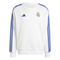 adidas Real Madrid DNA Crew Joggingpak 2024-2025 Wit Blauw