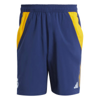 adidas Real Madrid Polo Summer Set 2024-2025 White Dark Blue Yellow