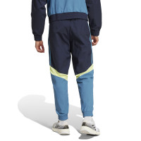 adidas Ajax Culturewear Woven Full-Zip Tracksuit 2024-2026 Blue Light Blue Yellow