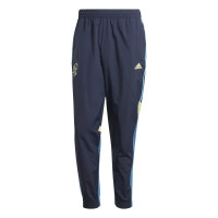 adidas Ajax Culturewear Woven Full-Zip Tracksuit 2024-2026 Blue Light Blue Yellow