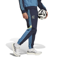 adidas Ajax Culturewear Woven Full-Zip Tracksuit 2024-2026 Blue Light Blue Yellow
