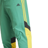 adidas Jamaica Culturewear Trainingsbroek Woven 2024-2026 Groen Geel Zwart
