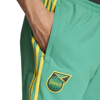 adidas Jamaica Culturewear Trainingspak Woven Full-Zip 2024-2026 Groen Geel Zwart
