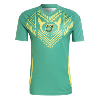 adidas Jamaica Pre-Match Training Shirt 2024-2026 Dark Green