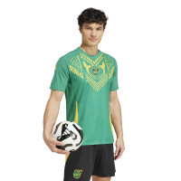 adidas Jamaica Pre-Match Training Shirt 2024-2026 Dark Green