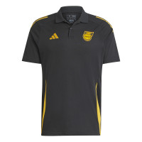 adidas Jamaica Polo Zomerset 2024-2026 Zwart Geel