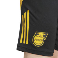 adidas Jamaica Trainingsbroekje 2024-2026 Zwart Geel