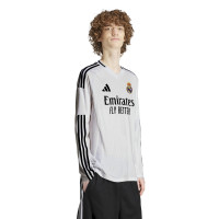 adidas Real Madrid Long Sleeve Home Jersey 2024-2025