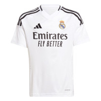 adidas Real Madrid Home Jersey 2024-2025 Kids