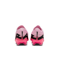 Nike Zoom Mercurial Vapor 15 Elite Kunstgras Voetbalschoenen (AG) Lichtroze Felroze Zwart