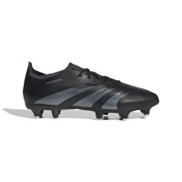adidas Predator League Iron Nop Football Shoes (SG) Black Grey