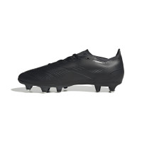 adidas Predator League Iron Nop Football Shoes (SG) Black Grey