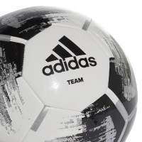 adidas Team Glider Voetbal 3 White Black Silver Metallic