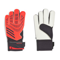 adidas Predator Training Goalkeeper Gloves Kids Bright Red Black White