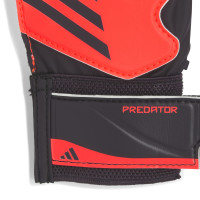 adidas Predator Training Goalkeeper Gloves Kids Bright Red Black White