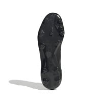 adidas Predator League Laceless Grass Football Shoes (FG) Black Grey Gold