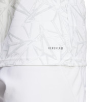adidas Real Madrid Pre-Match Trainingsshirt 2024-2025 Wit Grijs