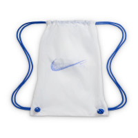 Nike Zoom Mercurial Vapor 16 Elite Gras Voetbalschoenen (FG) Wit Blauw Oranje