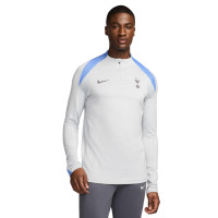 Nike Tottenham Hotspur Strike Tracksuit 1/4-Zip 2024-2025 Light Grey Dark Grey Blue