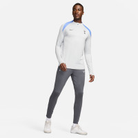 Nike Tottenham Hotspur Strike Tracksuit 1/4-Zip 2024-2025 Light Grey Dark Grey Blue
