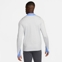 Nike Tottenham Hotspur Strike Tracksuit 1/4-Zip 2024-2025 Light Grey Dark Grey Blue
