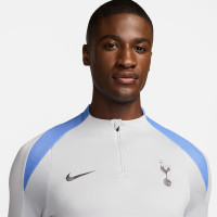 Nike Tottenham Hotspur Strike Tracksuit 1/4-Zip 2024-2025 Light Grey Dark Grey Blue