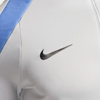 Nike Tottenham Hotspur Strike Tracksuit 1/4-Zip 2024-2025 Light Grey Dark Grey Blue