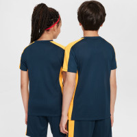 Nike Kylian Mbappé Academy Training Shirt Kids Dark Blue Orange