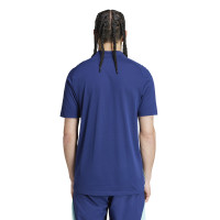 adidas Arsenal Polo 2024-2025 Donkerblauw Lichtblauw